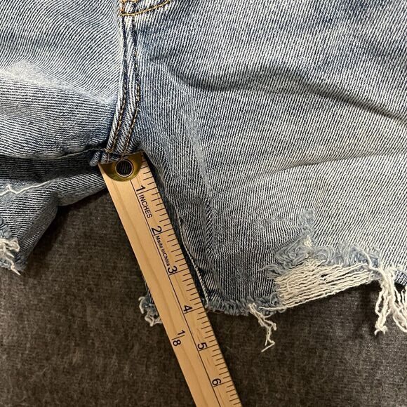Nectar Premium Denim Jean Shorts, Women’s Size Small, Distressed, 5 Pocket - Picture 6 of 6